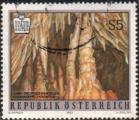 Autriche/Austria 1991 - Nature : grotte aux stalagtites de l'Obir - YT 1852 