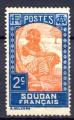 Timbre Colonies Franaises du SOUDAN  1931-38  Obl  N 61  Y&T