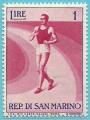San Marino 1954.- Deportes. Y&T 383**. Scott 345**. Michel 513**.