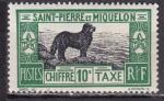 St PIERRE et MIQUELON Taxe N 22 de 1932 neufs*  "le Terre-Neuve"