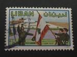 Liban 1980 - Y&T PA 667 et 668 obl.
