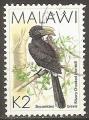 malawi - n 526  obliter - 1988 (dents courtes)