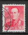 NORVEGE - 1962 - Yt n 431 - Ob - Olav V 50o rouge