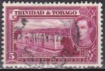 TRINITE (et Tobago) N° 141B de 1938 oblitéré