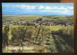 CPM neuve 68 HUNAWIHR ZELLENBERG Villages vinicoles au fond la Fort Noire