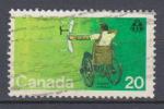 Canada 1976 YT 607 Obl Jeux paralympiques Tir  l'arc