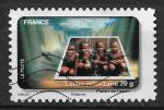 FRANCE - 2010 - Yt n A410 - Ob - Fte du timbre ; l'eau ; chute d'eau ; enfants