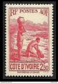  COTE d'IVOIRE 1939 - YT 161 - Rapide de la Camoe - NEUF* 