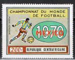 Rpublique Centrafricaine / 1970 / Championnat du Monde / YT PA 88 **