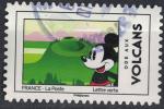 France 2018 Oblitr rond Used Mickey et la France Ode aux Volcans SU