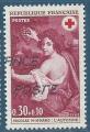 N1581 Croix-rouge 1966 - Mignard - L'Automne oblitr