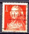 Timbre ESPAGNE 1961 Obl   N 1005  Y&T  Personnages