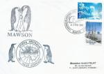 Lettre "Aurora australis" avec timbres AAT N178 Iceberg et 127 Nimrod 