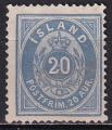 islande - n 14 (A)  neuf sans gomme - 1882