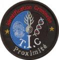 Ecusson Gendarmerie Identification Criminelle T.I.C Proximit