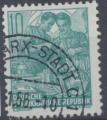 Allemagne, ex-RDA : n 152 oblitr anne 1954