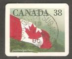 Canada - Scott 1191   flag / drapeau