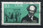 Timbre Allemagne RDA 1963  Obl   N 657  Y&T  Personnage