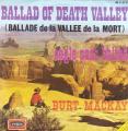 SP 45 RPM (7")  B-O-F  Burt Mackay  "  Ballad of death valley  "