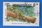 Kampuchea 1983 - Nr 400 - Iguane (Obl)