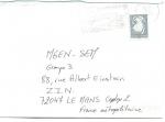 Nouvelle Caldonie lettre timbre n976 anne 2006 srie courante Le Cagou
