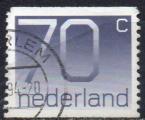 PAYS BAS N 1380Aa o Y&T 1991 Centenaire du timbre Nerlandais  chiffre