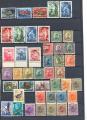 Yougoslavie - Lot 44 timbres oblitrs