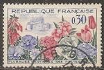 france - n 1369  obliter - 1963