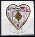 France 2004; Y&T n 3632; 0,50 Coeur de Chanel, St Valentin