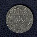 Etats de l'Afrique de l'Ouest 1974 Pice de monnaie coin 100 Francs