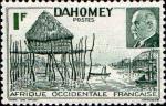 Dahomey Poste N* Yv:149/150 (Trace de charnire)
