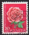 SUISSE N 740 o Y&T 1964 Fleurs (Roses)