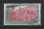 Monaco PA N1 Obl (FU) 1933 - Timbre de 1924-29 surcharg