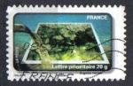 FRANCE 2010 - YT A 411 -  fte du timbre - Le Timbre Fte l'Eau - fonds marins