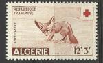 Aglrie 1957; Y&T n 343 **; 12F + 3F, Croix Rouge; Fenec