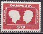 DANEMARK N 462 de 1967 oblitr 
