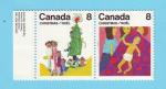 CANADA NOEL CHRISTMAS ENFANTS 1975 / MNH**