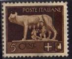 Italie/Italy 1929-30 - La Louve (Romus & Romulus), obl./used - YT 224 