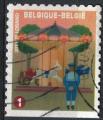 Belgique 2011 Oblitr Used Foire Foraine Mange Carrousel d'enfants SU