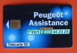 Tlcarte 50u 02-98 Peugeot Assistance