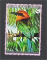 Equatorial Guinea - X11a   bird / oiseau