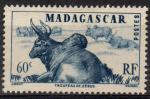 France, Madagascar : n 304 nsg (anne 1946)