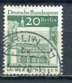 Timbre ALLEMAGNE Berlin 1967 -  69  Obl   N 272   Y&T