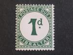 Gibraltar 1956 - Y&T Taxe 1 neuf *