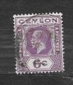 Ceylon  n. 208   - 1921  - usato 