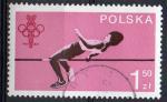 POLOGNE N 2437 o Y&T 1979 60e Anne du comit Olympique Polonais (Saut en haute