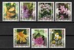 Suisse 2003; Y&T n 1745  1751; (Mi 1820-26); srie complte, 7 timbres fleurs