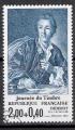 France 1984; Y&T n 2304; 2,00F + 0,40 Journe du timbre, Diderot