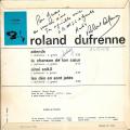EP 45 RPM (7")  Roland Dufrenne " Attends "