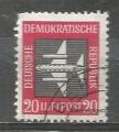 Allemagne : RDA : 1957 : Y et T n avion 2(2)
